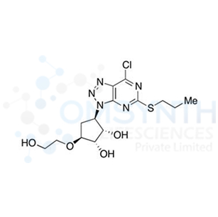 (1S,2S,3R,5S)-3-[7-Chloro-5-(propylthio)-3H-1,2,3-triazolo[4,5-d]pyrimidin-3-yl]-5-(2-hydroxyethoxy)-1,2-cyclopentanediol