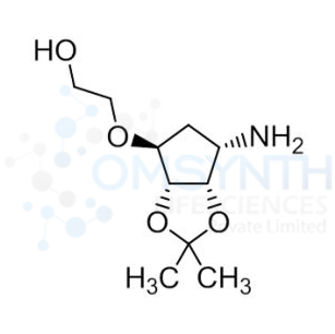 2-(((3aR,4S,6S,6aS)-6-Amino-2,2-dimethyltetrahydro-3aH-cyclopenta[d][1,3]dioxol-4-yl)oxy)ethanol