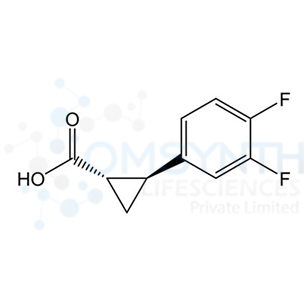 (1S,2S)-2-(3,4-Difluorophenyl)cyclopropane-1-carboxylic Acid