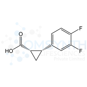 (1S,2R)-2-(3,4-Difluorophenyl)cyclopropane-1-carboxylic Acid