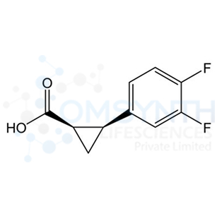 (1R,2S)-2-(3,4-Difluorophenyl)cyclopropane-1-carboxylic Acid