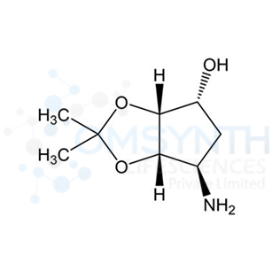 (3aR,4R,6R,6aS)-6-Amino-2,2-dimethyltetrahydro-4H-cyclopenta[d][1,3]dioxol-4-ol