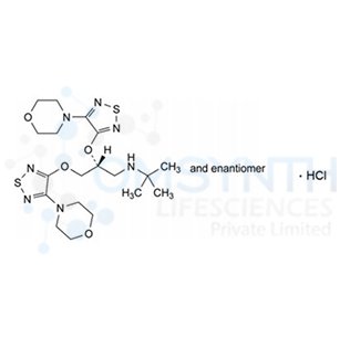 Timolol Maleate - Impurity C (Hydrochloride Salt)