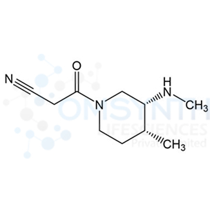3-((3R,4R)-4-Methyl-3-(methylamino)piperidin-1-yl)-3-oxopropanenitrile