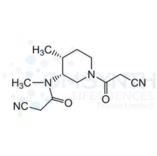 2-Cyano-N-((3R,4R)-1-(2-cyanoacetyl)-4-methylpiperidin-3-yl)-N-methylacetamide