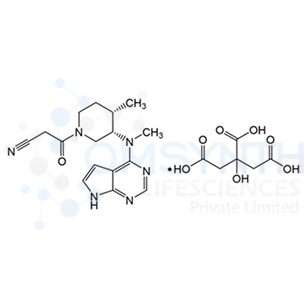 3-((3S,4S)-4-Methyl-3-(methyl(7H-pyrrolo[2,3-d]pyrimidin-4-yl)amino)piperidin-1-yl)-3-oxopropanenitrile 2-Hydroxypropane-1,2,3-tricarboxylate