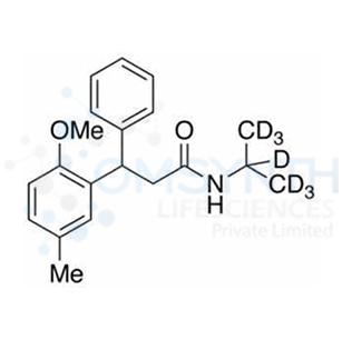 2-Methoxy-5-methyl-N-(1-methylethyl)-β-phenyl-benzenepropanamide-d7