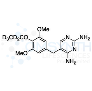 4-O-Desmethyl 4-O-Ethyl Trimethoprim-D5