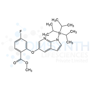 Methyl 4-fluoro-2-((1-(triisopropylsilyl)-1H-pyrrolo[2,3-b]pyridin-5-yl)oxy)benzoate