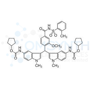 Cyclopentyl (2,3-bis(2-Methoxy-4-((o-tolylsulfonyl)carbamoyl)benzyl)-1-methyl-1H-indol-5-yl)carbamate