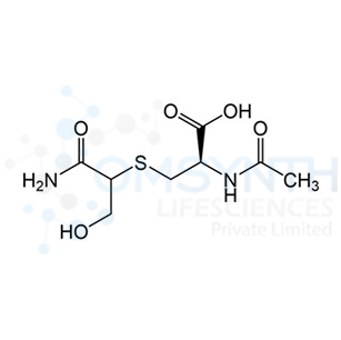 N-Acetyl-S-(1-carbamoyl-2-hydroxyethyl)-L-cysteine