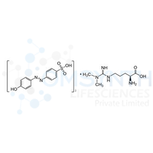 NG, N'G-Dimethyl-L-arginine di(p-hydroxyazobenzene-p'-sulfonate)