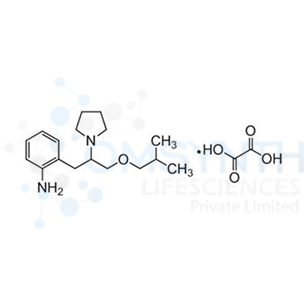 2-(3-Isobutoxy-2-(pyrrolidin-1-yl)propyl)aniline Oxalate