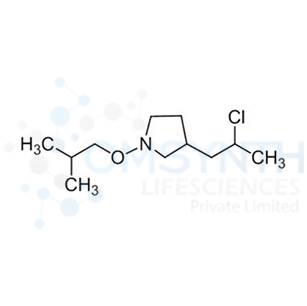3-(2-Chloropropyl)-1-isobutoxypyrrolidine