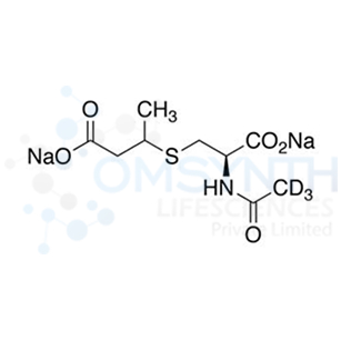 N-Acetyl-S-(3-carboxy-2-propyl)-L-cysteine-d3 Disodium Salt