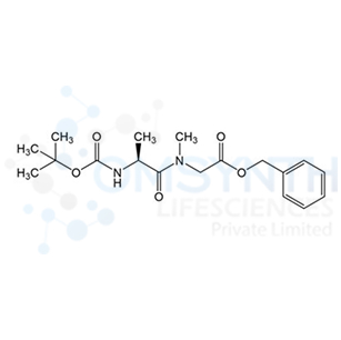 Benzyl N-((tert-butoxycarbonyl)-L-alanyl)-N-methylglycinate