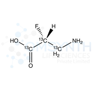 (2R)-3-Amino-2-fluoropropanoic Acid-13C3