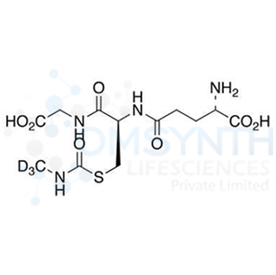 S-(N-Methylcarbamoyl)glutathione-d3