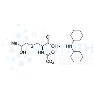 N-Acetyl-S-(2-hydroxypropyl)cysteine-d3 Dicyclohexylammonium Salt