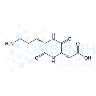 2-((2S,5S)-5-(3-Aminopropyl)-3,6-dioxopiperazin-2-yl)acetic Acid