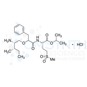 (2S)-[(2’S)-Amino-(3’S)-methyl-1-pentyloxy]-3-phenylpropionyl-methionine Sulfone, Isopropyl Ester, Hydrochloride