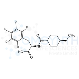4-Desisopropyl-4-ethyl Nateglinide-d5
