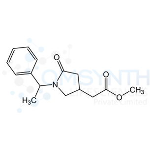 Methyl 2-(5-oxo-1-(1-phenylethyl)pyrrolidin-3-yl)acetate