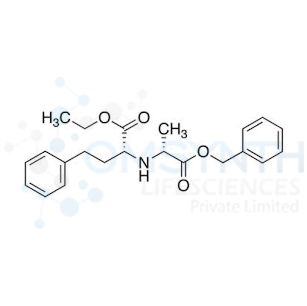 (-)-N-(1-R-Ethoxycarbonxyl-3-phenylpropyl)-D-alanine Benzyl Ester