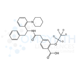 2-Desisopropyl-2-phenyl Repaglinide-d5 (Repaglinide Impurity)