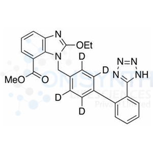 Candesartan-d4 Methyl Ester