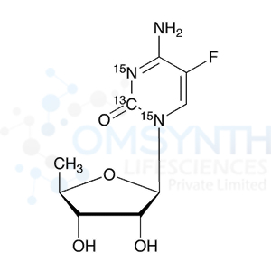 5'-Deoxy-5-fluorocytidine-13C,15N2