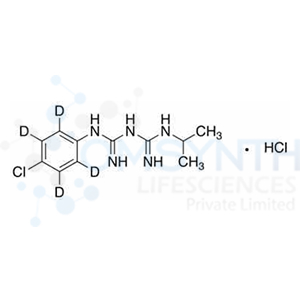 Chlorguanide-d4 Hydrochloride