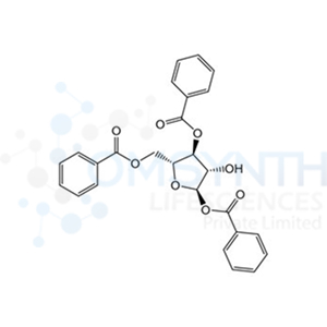 (2R,3S,4S,5R)-5-((Benzoyloxy)methyl)-3-hydroxytetrahydrofuran-2,4-diyl Dibenzoate