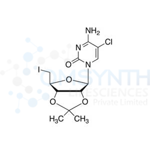 5'-Deoxy-5'-iodo-2',3'-O-isopropylidene-5-chlorocytidine