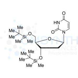 3',5'-Bis-O-(tert-butyldimethylsilyl)-2'-deoxyuridine