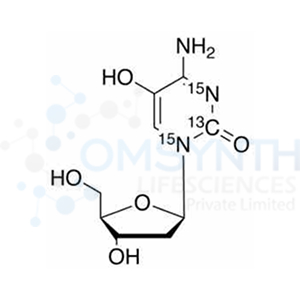 5-Hydroxy-2'-deoxycytidine-13C,15N2