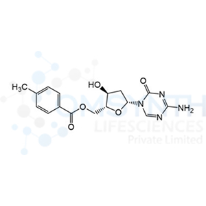 ((2R,3S,5S)-5-(4-amino-2-oxo-1,3,5-triazin-1(2H)-yl)-3-hydroxytetrahydrofuran-2-yl)methyl 4-chlorobenzoate