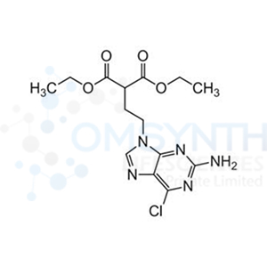 Diethyl [2-(2-Amino-6-chloro-9H-purin-9-yl)ethyl]malonate