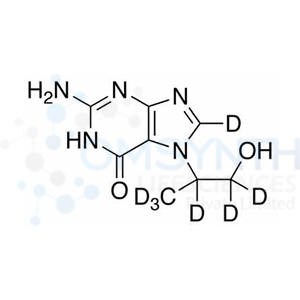 7-(1-Methyl-2-hydroxyethyl)guanine-d7 (Major)