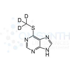 6-Methylmercaptopurine-d3