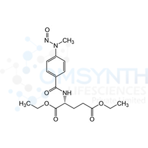 Diethyl (4-(methyl(nitroso)amino)benzoyl)-D-glutamate
