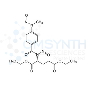 Diethyl N-(4-(methyl(nitroso)amino)benzoyl)-N-nitroso-D-glutamate