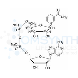 &beta;-NADH-13C5 Disodium Salt