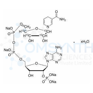 &beta;-NADPH-13C5 Tetrasodium Salt Hydrate