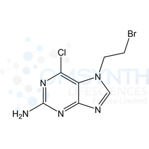 7-(2-Bromoethyl)-6-chloro-7H-purin-2-amine