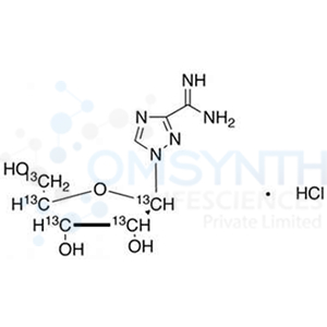 Viramidine-13C5 Hydrochloride