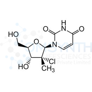 1-((2R,3R,4R,5R)-3-Chloro-4-hydroxy-5-(hydroxymethyl)-3-methyltetrahydrofuran-2-yl)pyrimidine-2,4(1H,3H)-dione