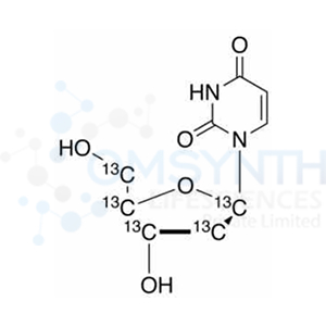 2'-Deoxyuridine-1',2',3',4',5'-13C5