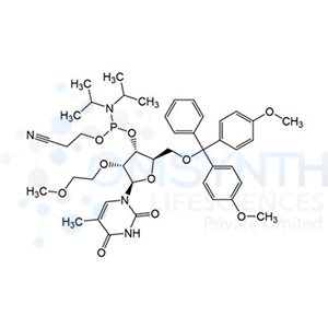 5'-O-DMT-2'-O-(2-methoxyethyl)-5-methyluridine 3'-CE phosphoramidite