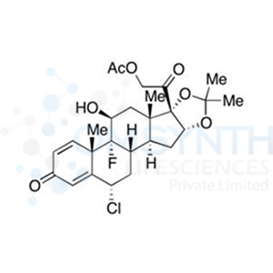 21-Acetyl-6&alpha;-chlorotriamcinolone Acetonide